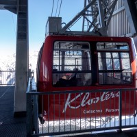 Bergstation der Luftseilbahn Gotschnaboden-Gotschnagrat, Februar 2019