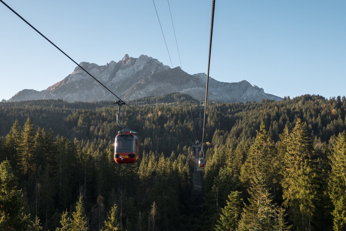 Seilbahn am Pilatus