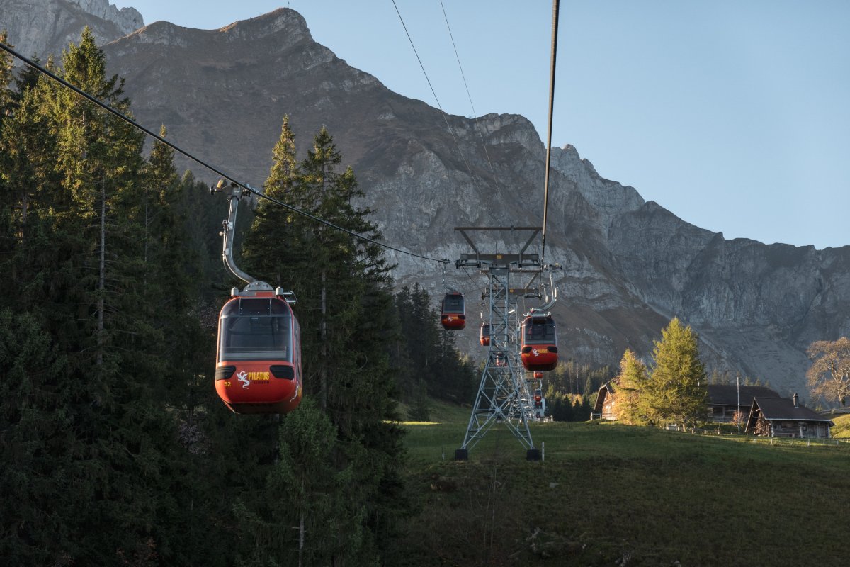 Kabinenbahn Krienseregg-Fräkmüntegg, Oktober 2022