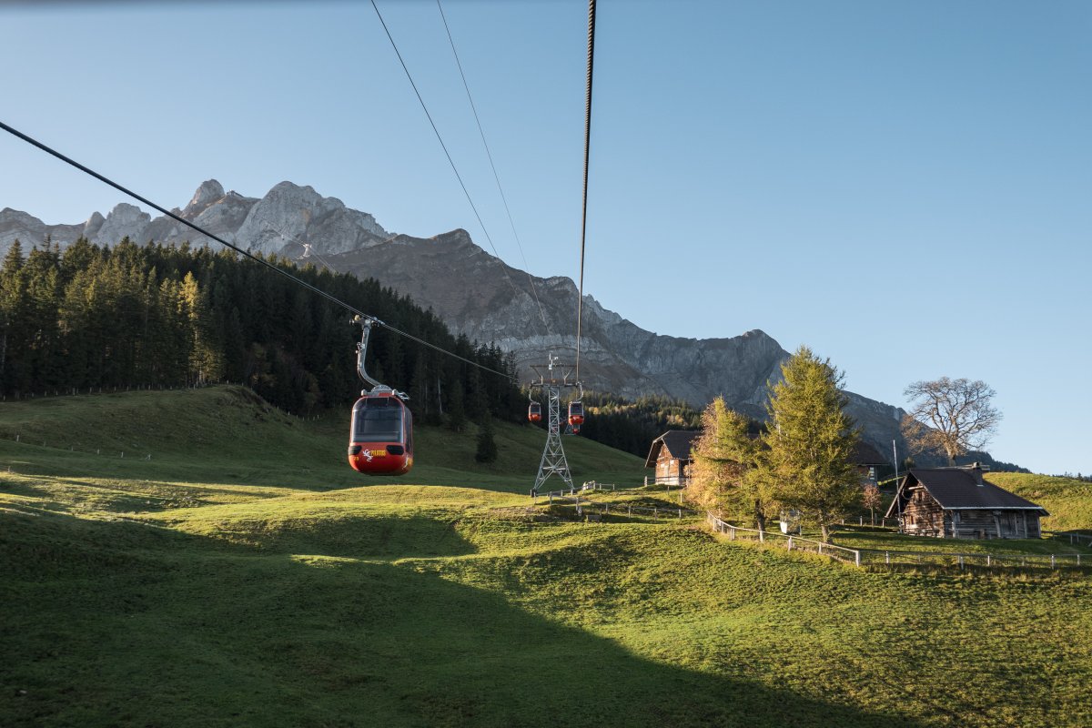 Kabinenbahn Krienseregg-Fräkmüntegg, Oktober 2022