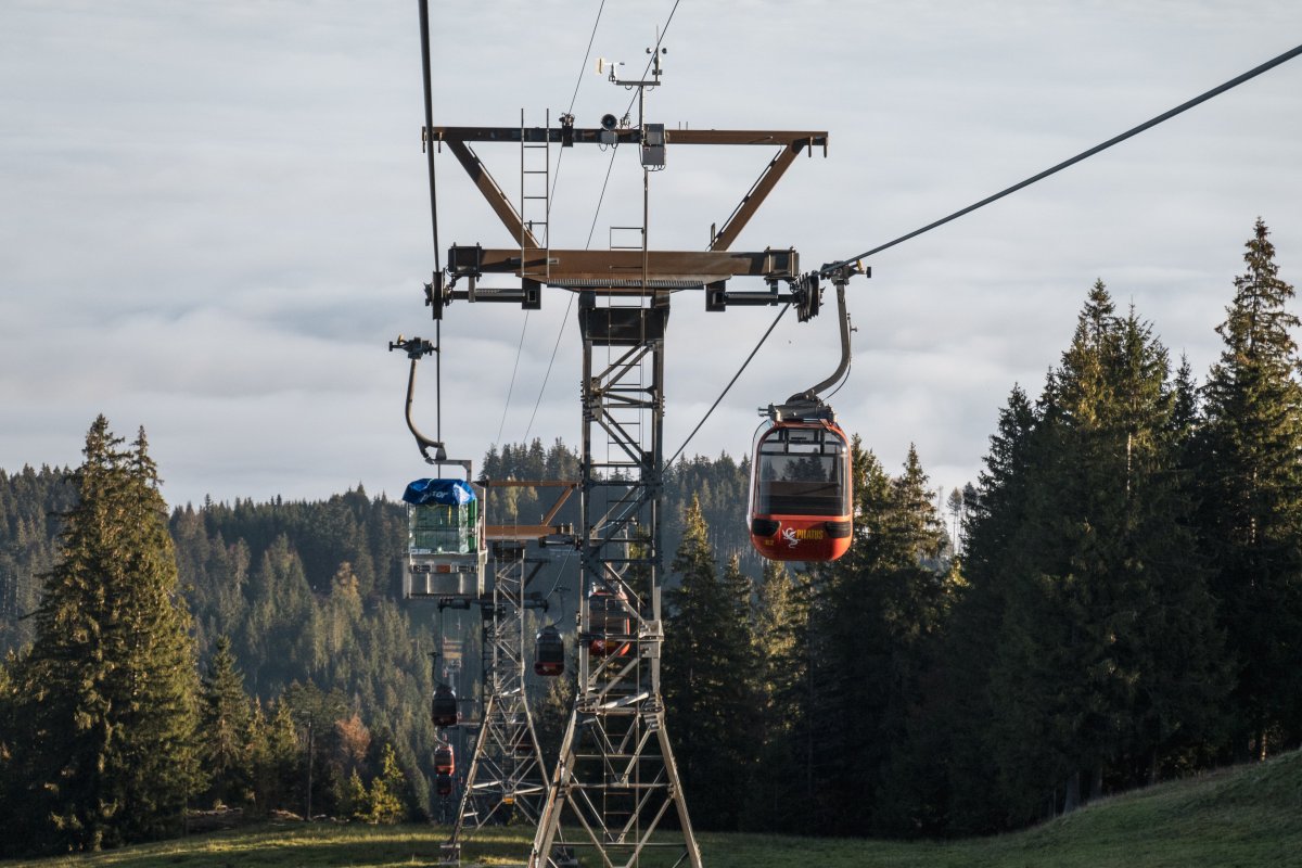 Kabinenbahn Krienseregg-Fräkmüntegg, Oktober 2022