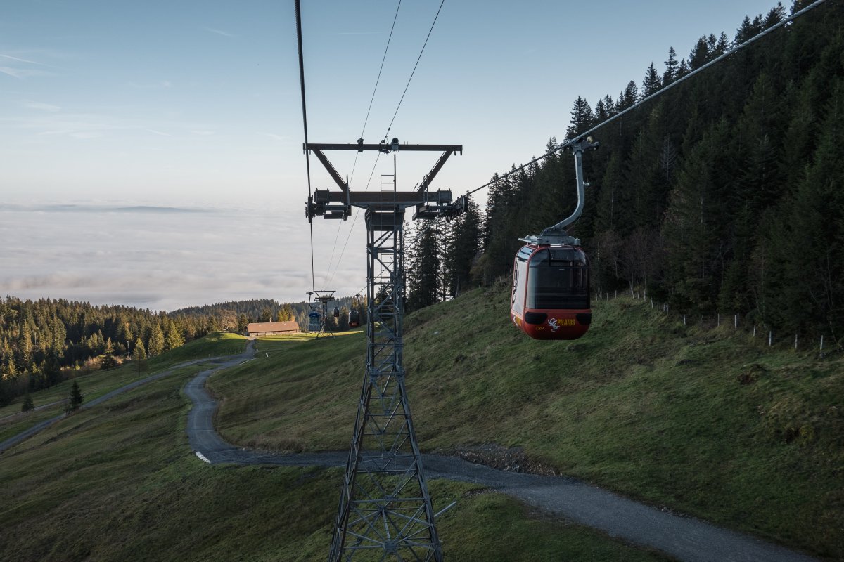 Kabinenbahn Krienseregg-Fräkmüntegg, Oktober 2022