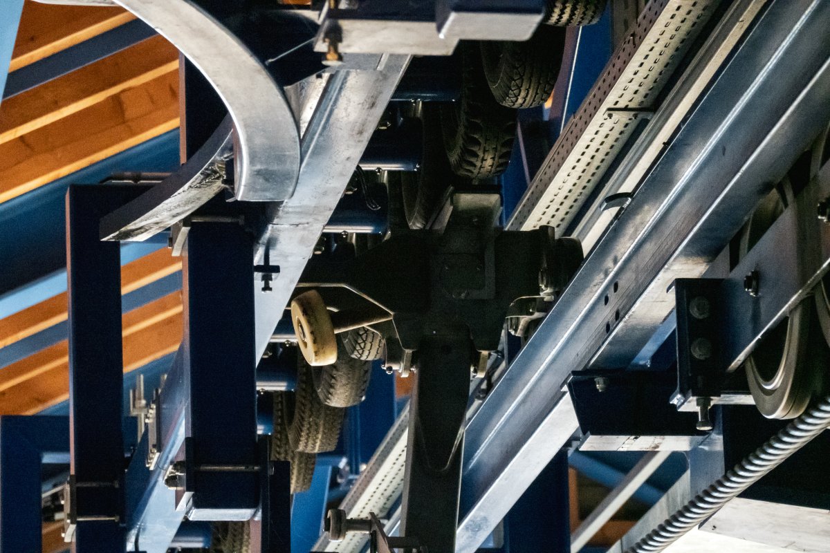 Bergstation der Kabinenbahn Krienseregg-Fräkmüntegg, Oktober 2022