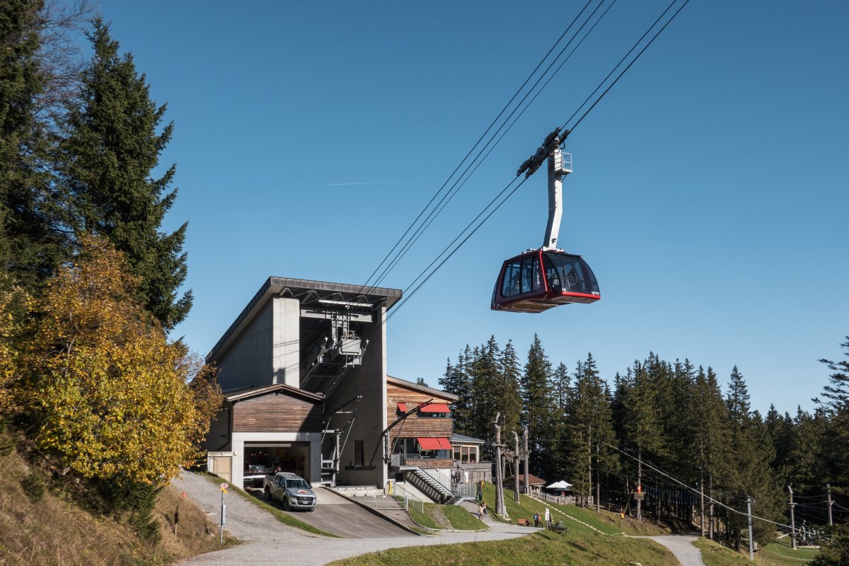 Seilbahn auf der Fräkmüntegg