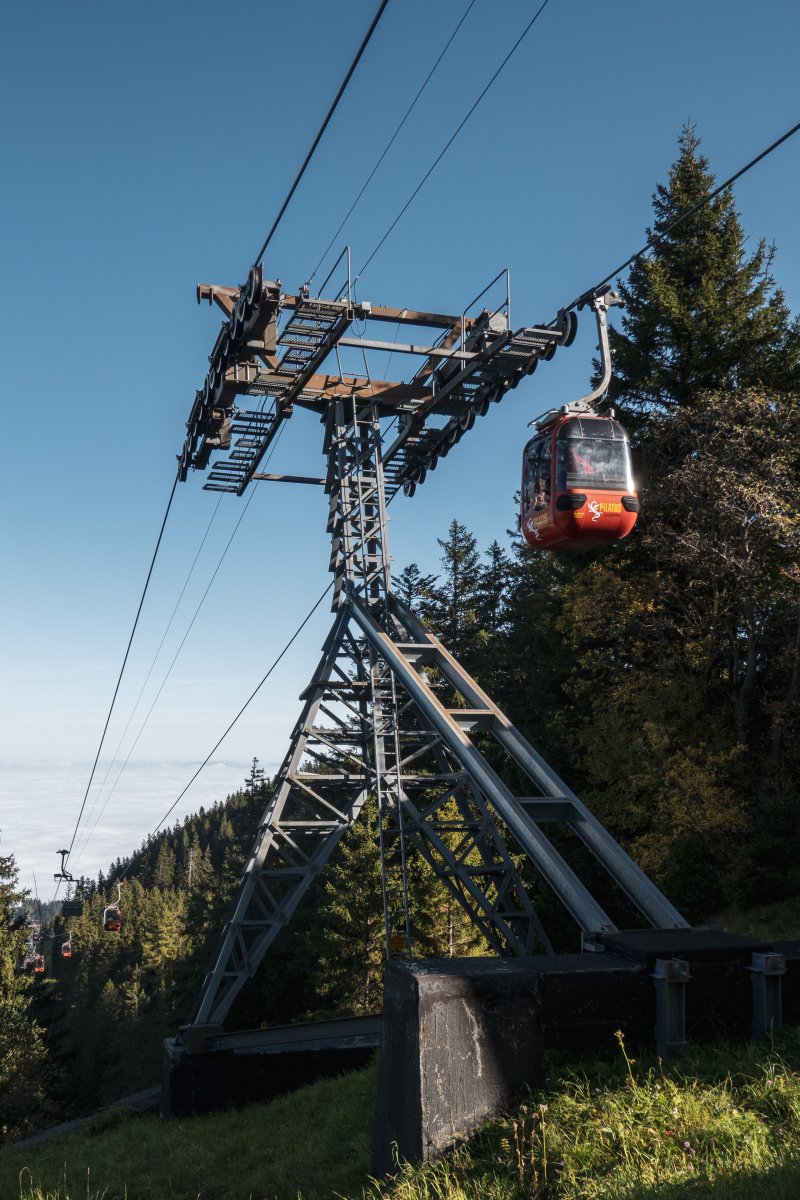 Kabinenbahn Krienseregg-Fräkmüntegg, Oktober 2022