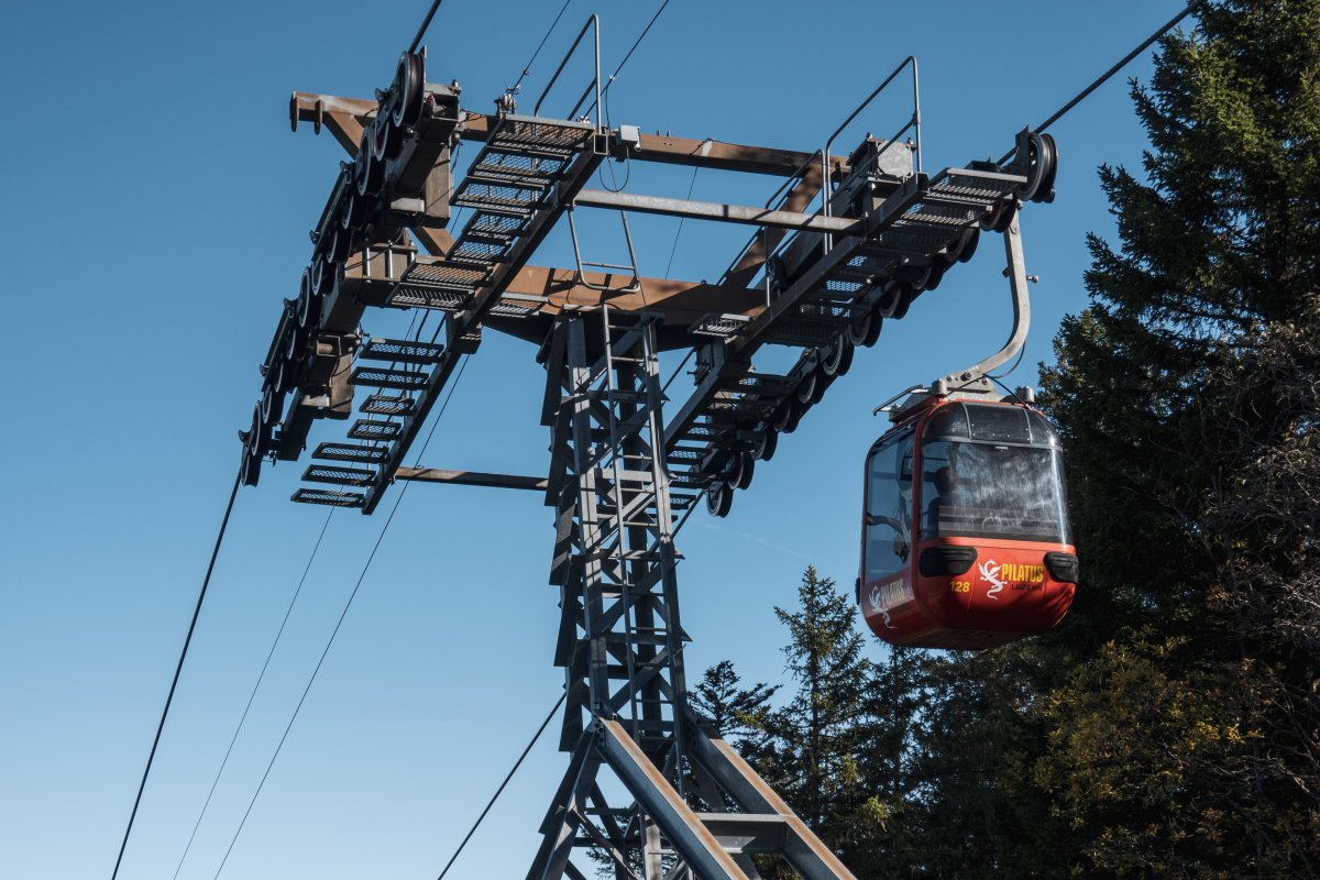 Kabinenbahn Krienseregg-Fräkmüntegg, Oktober 2022