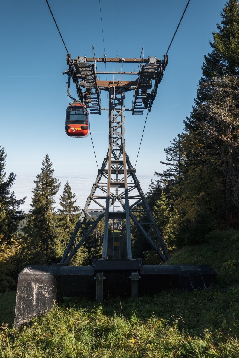 Kabinenbahn zur Fräkmüntegg