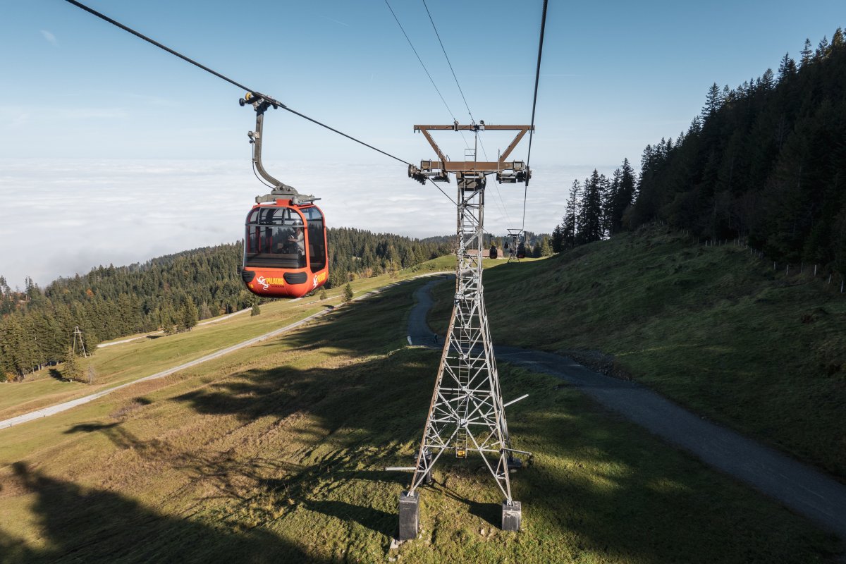 Kabinenbahn zur Fräkmüntegg