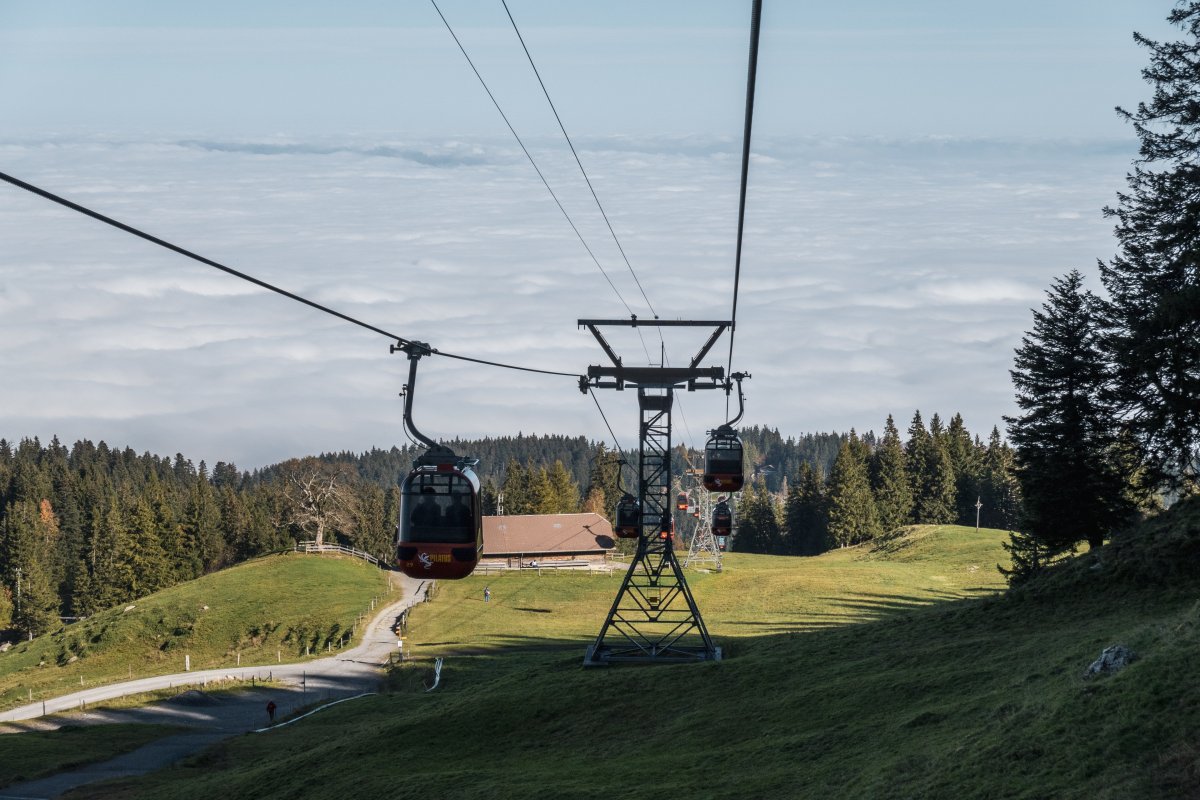 Kabinenbahn Krienseregg-Fräkmüntegg, Oktober 2022