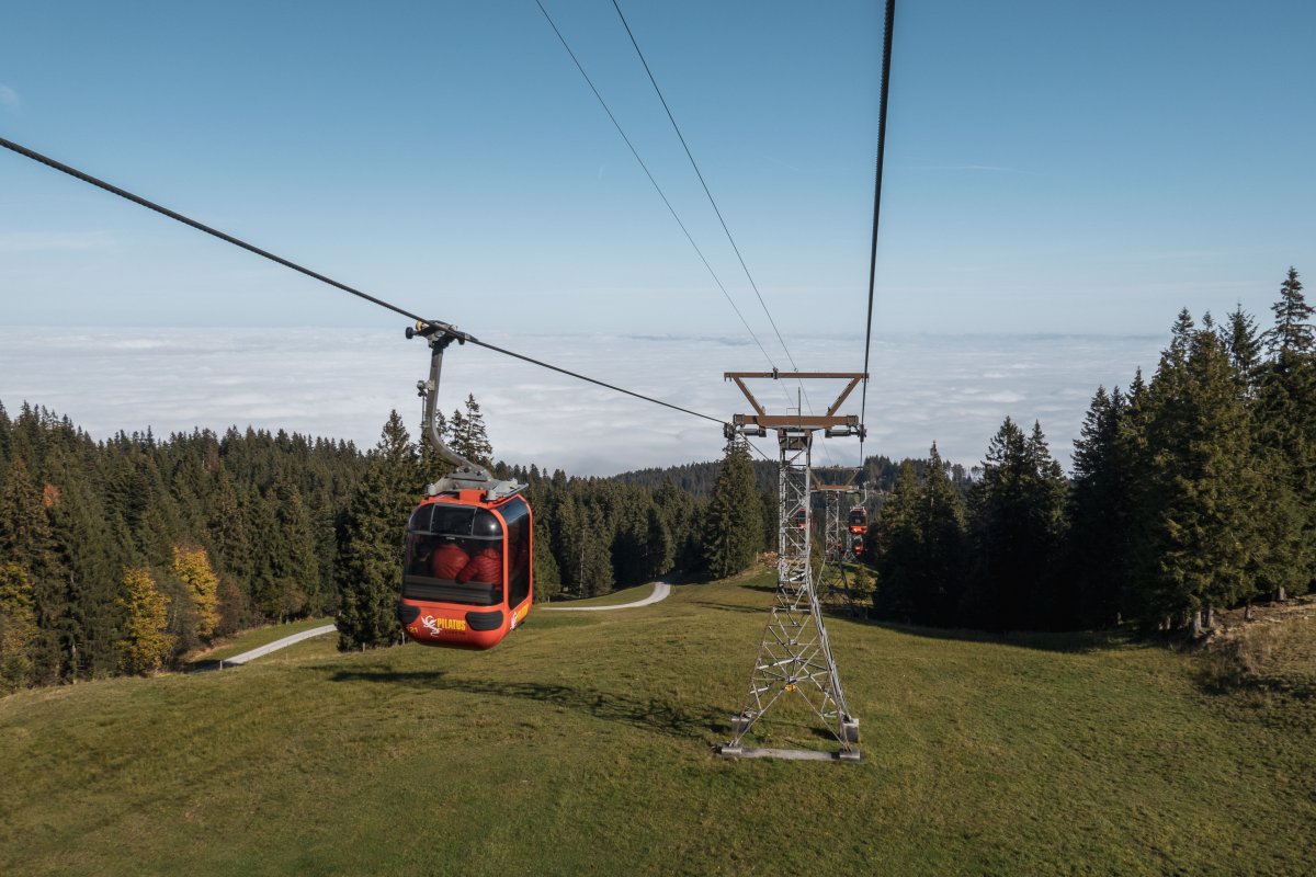 Kabinenbahn Krienseregg-Fräkmüntegg, Oktober 2022