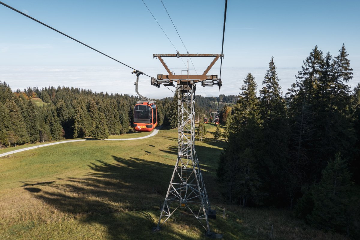 Kabinenbahn Krienseregg-Fräkmüntegg, Oktober 2022