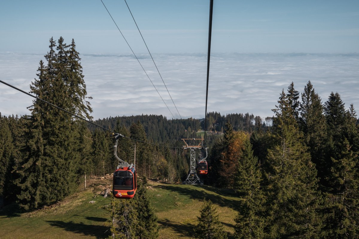 Kabinenbahn zur Fräkmüntegg