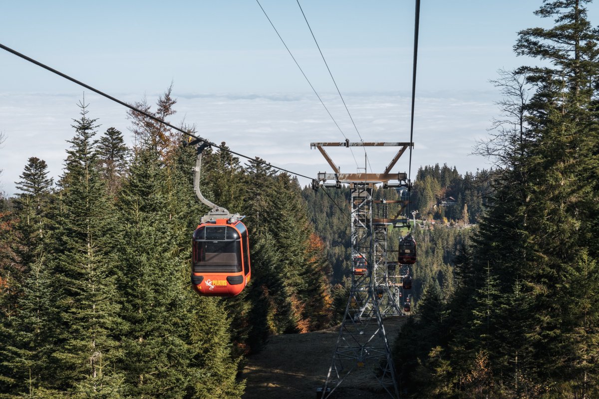 Kabinenbahn Krienseregg-Fräkmüntegg, Oktober 2022