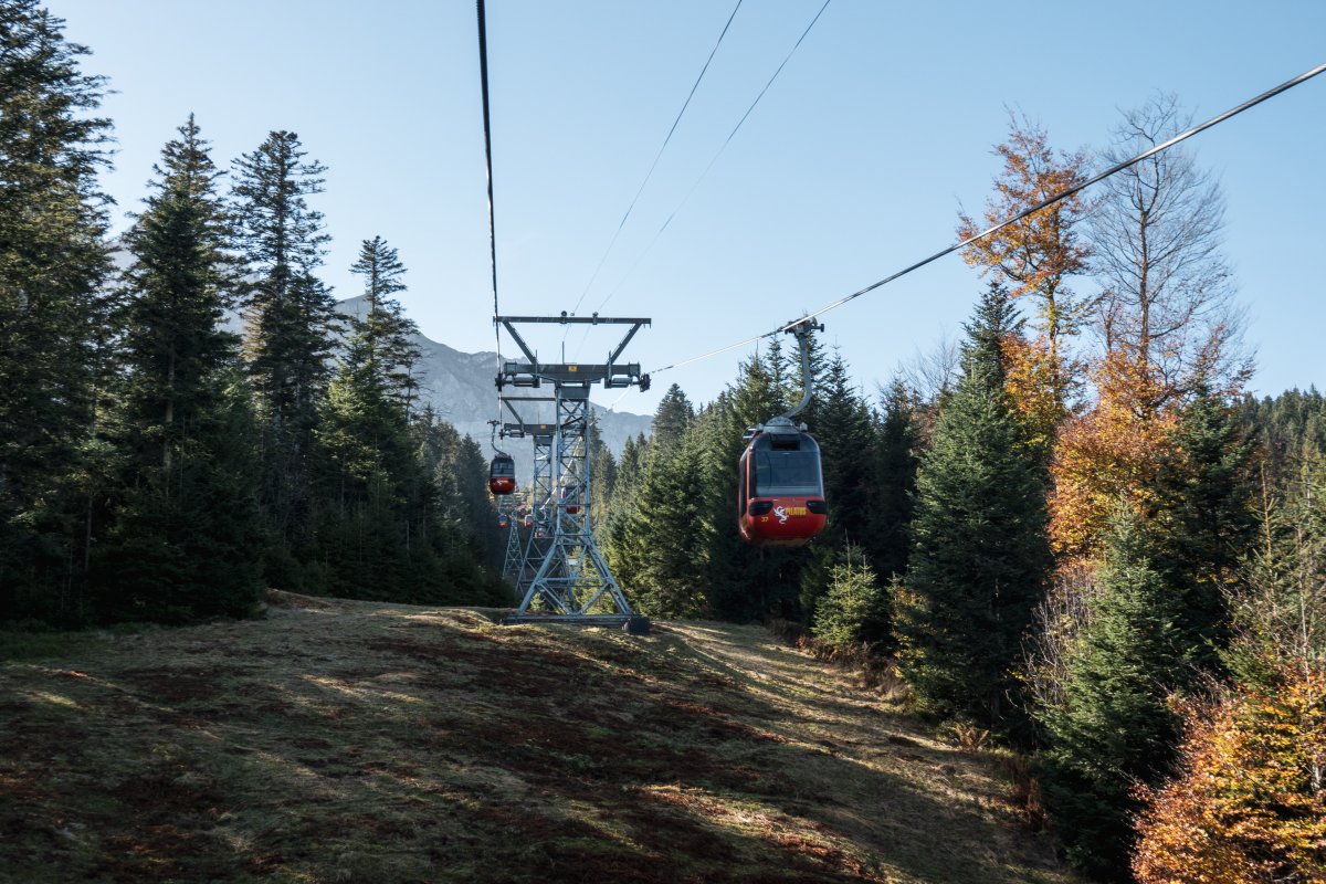 Kabinenbahn Krienseregg-Fräkmüntegg, Oktober 2022
