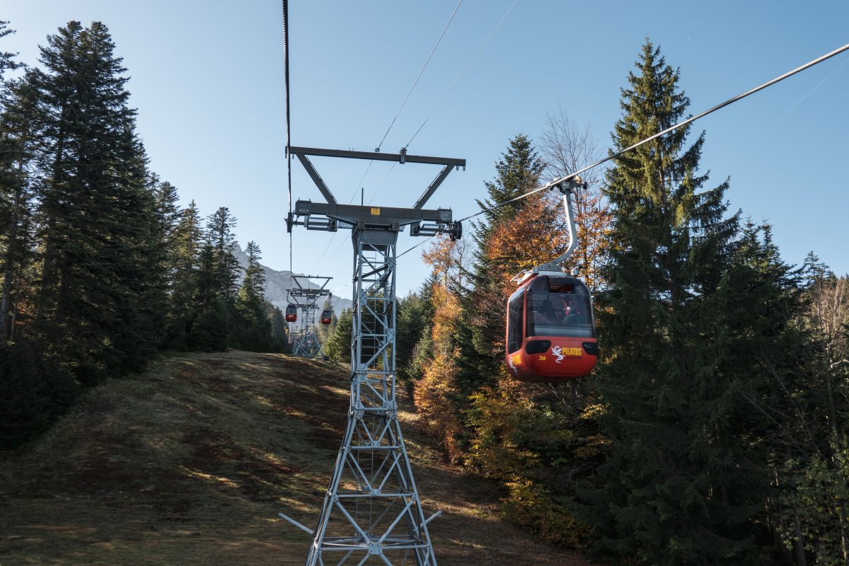 Kabinenbahn Krienseregg-Fräkmüntegg, Oktober 2022