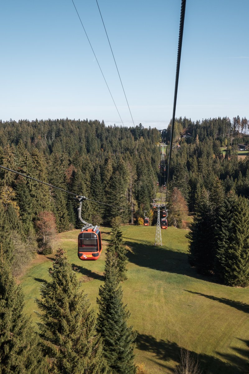 Kabinenbahn Krienseregg-Fräkmüntegg, Oktober 2022