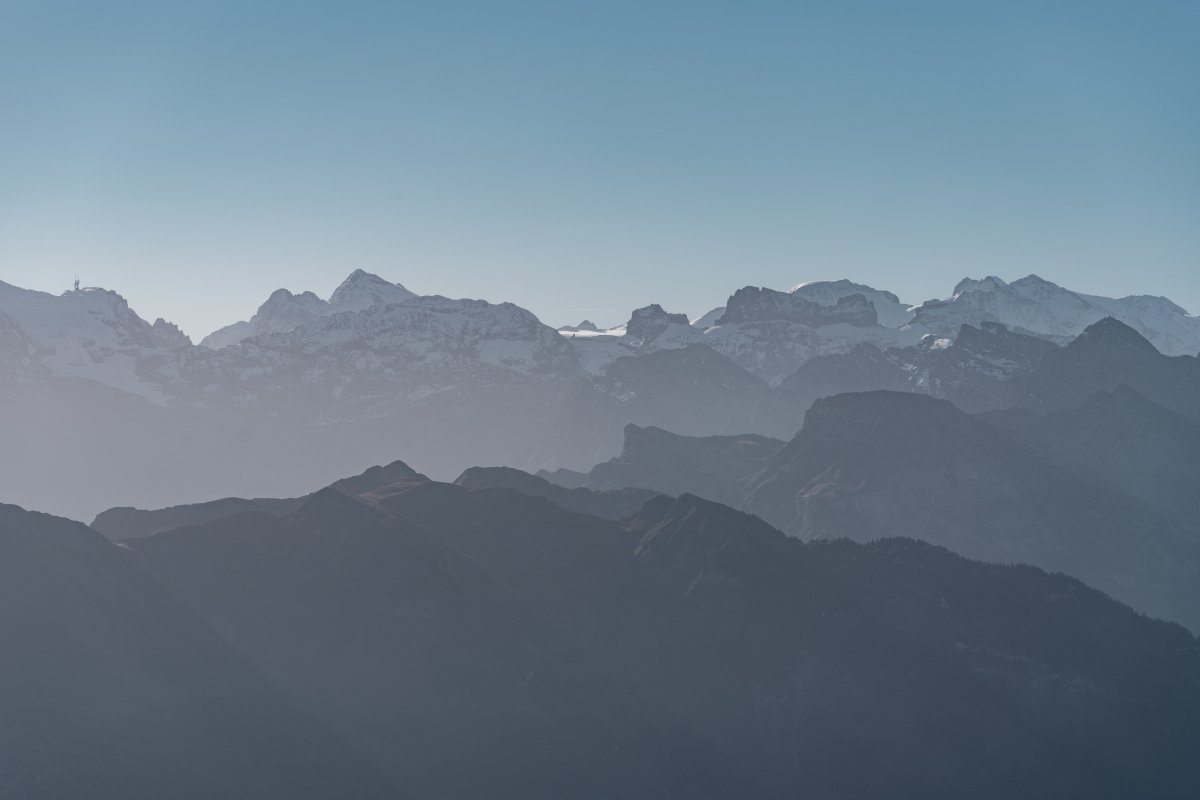 Panorama vom Pilatus, Oktober 2022