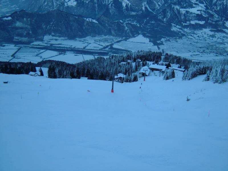 Eingaragieren der Sessel, Januar 2006