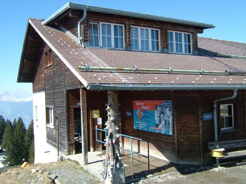 Kabinenbahn Wildboden-Pardiel, April 2007