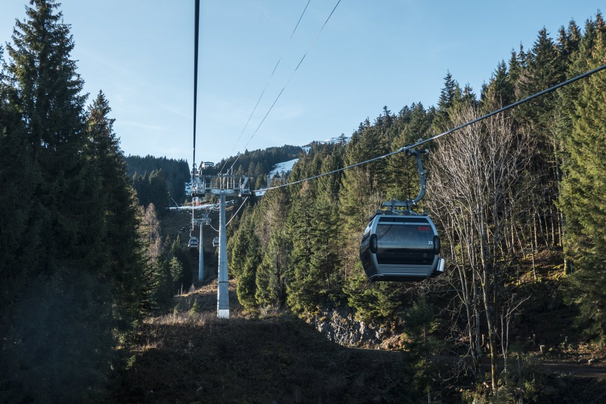 Kabinenbahn Bad Ragaz - Pardiel