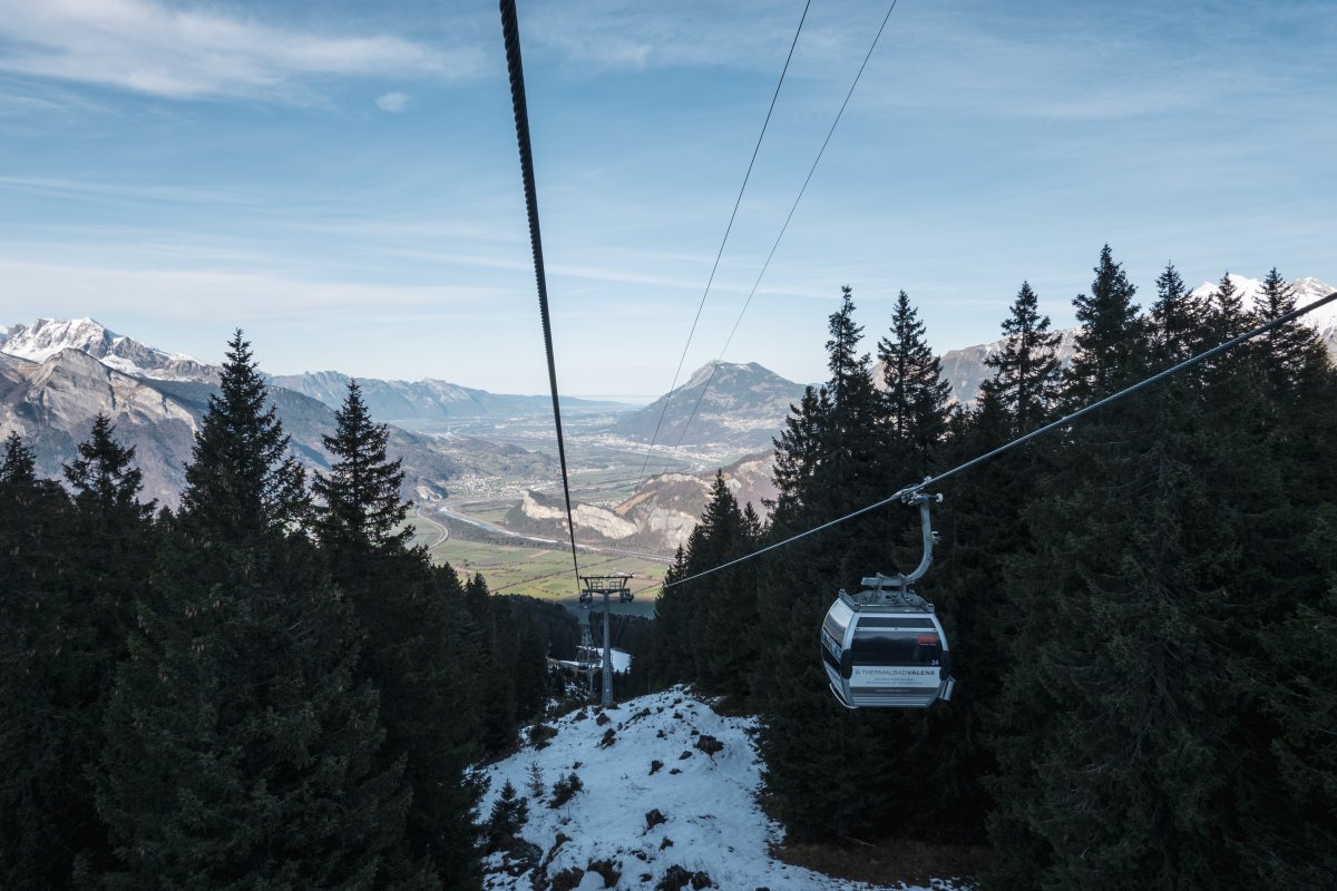 Kabinenbahn Bad Ragaz - Pardiel