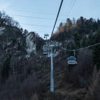 Kabinenbahn Bad Ragaz-Pardiel, Dezember 2022