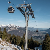 Kabinenbahn Bad Ragaz-Pardiel, Dezember 2022