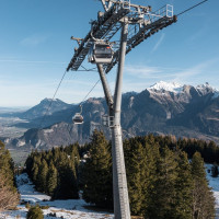 Kabinenbahn Bad Ragaz-Pardiel, Dezember 2022