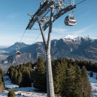 Kabinenbahn Bad Ragaz-Pardiel, Dezember 2022