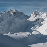 Winterwanderweg zwischen Laufböden und Pizolhütte, Dezember 2022