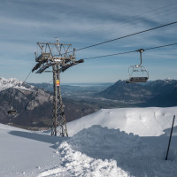 Sesselbahn Gaffia-Pizolhütte, Dezember 2022