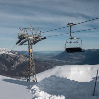 Sesselbahn Gaffia-Pizolhütte, Dezember 2022