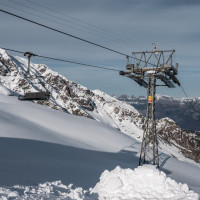 Sesselbahn Gaffia-Pizolhütte, Dezember 2022