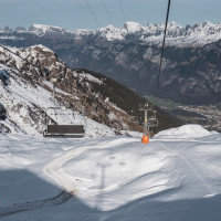 Sesselbahn Gaffia-Pizolhütte, Dezember 2022