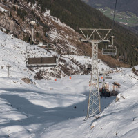 Sesselbahn Gaffia-Pizolhütte, Dezember 2022