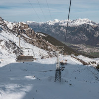 Sesselbahn Gaffia-Pizolhütte, Dezember 2022