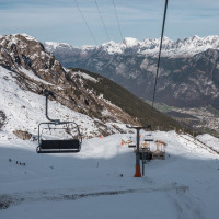 Sesselbahn Gaffia-Pizolhütte, Dezember 2022