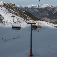Sesselbahn Gaffia-Pizolhütte, Dezember 2022