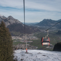 Kabinenbahn Wangs-Maienberg-Furt, Dezember 2022