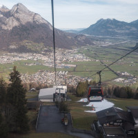 Kabinenbahn Wangs-Maienberg-Furt, Dezember 2022