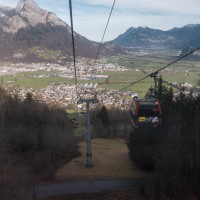 Kabinenbahn Wangs-Maienberg-Furt, Dezember 2022