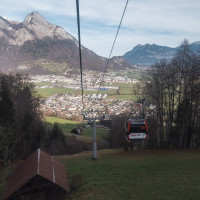 Kabinenbahn Wangs-Maienberg-Furt, Dezember 2022