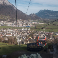 Kabinenbahn Wangs-Maienberg-Furt, Dezember 2022