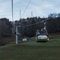 Kabinenbahn Wangs-Maienberg-Furt, Dezember 2022