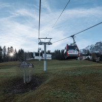 Kabinenbahn Wangs-Maienberg-Furt, Dezember 2022