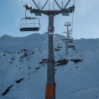 Sesselbahn Gaffia-Pizolhütte, Dezember 2022