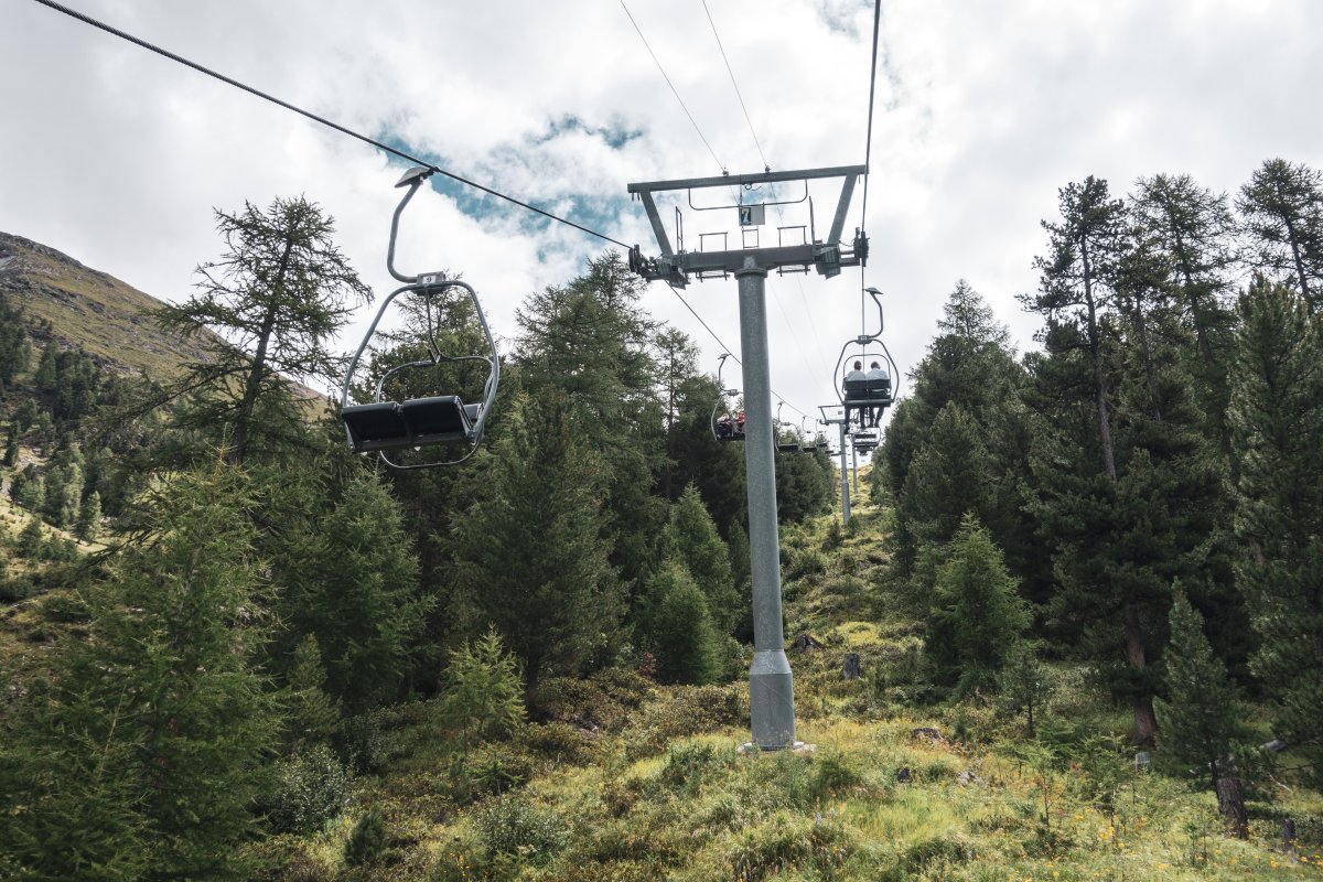 Sesselbahn Pontresina-Alp Languard, Juli 2020