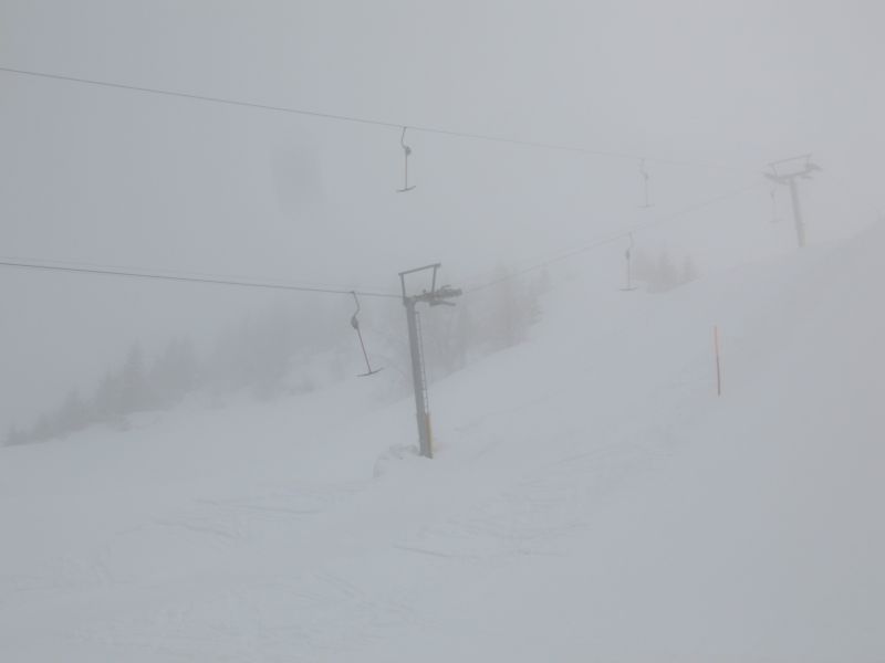 Schlepplift Les Champeys, März 2008