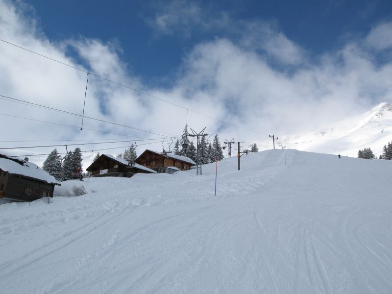 Sesselbahn und Schlepplift Grande Conche, März 2008