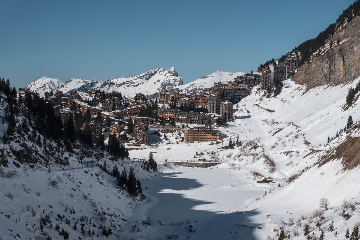 Hochhäuser von Avoriaz